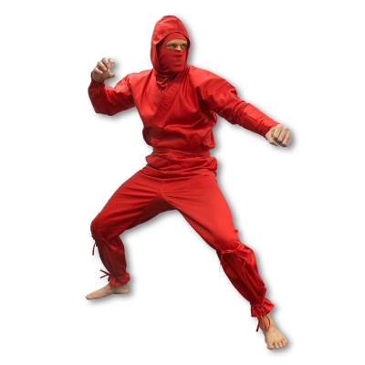 RED NINJA UNIFORM 